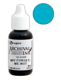 Wendy Vecchi Archival Ink™ Pad Re-Inker Forget Me Not, 0.5oz Ink Wendy Vecchi 