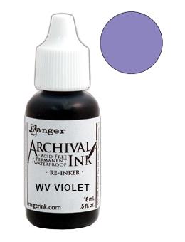 Wendy Vecchi Archival Ink™ Pad Re-Inker Violet, 0.5oz Ink Wendy Vecchi 