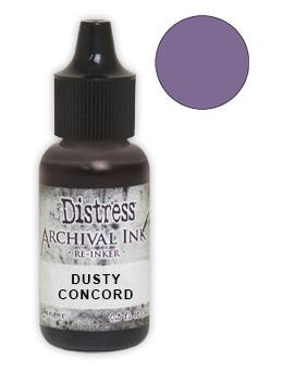 Tim Holtz® Distress Archival Re-Inker Dusty Concord .5 oz Ink Distress 