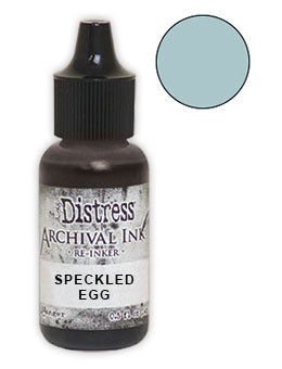Tim Holtz Distress® Archival Re-Inker Rustic Speckled Egg .5 oz Ink Distress 