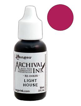 Archival Ink™ Pads Re-Inker Light House, 0.5oz Ink Archival Ink 