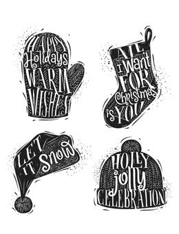 Tim Holtz Stampers Anonymous CARVED CHRISTMAS Ranger Ink 