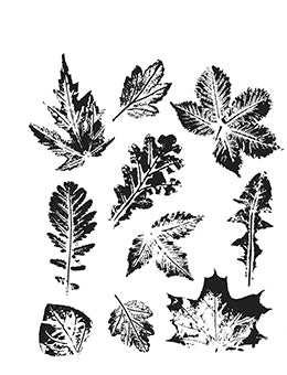 Tim Holtz Cling Mount Stamp Leaf Prints 2 Stampers Anonymous Tim Holtz Other 