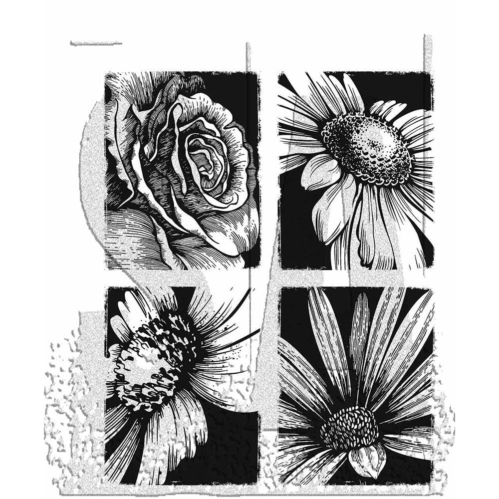 Tim Holtz Cling Mount Stamp Bold Botanicals Stampers Anonymous Tim Holtz Other 
