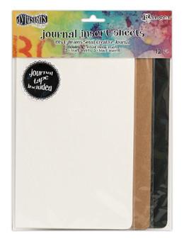 Dylusions Creative Journal Small Insert Sheets, 12pc Tools & Accessories Dylusions 