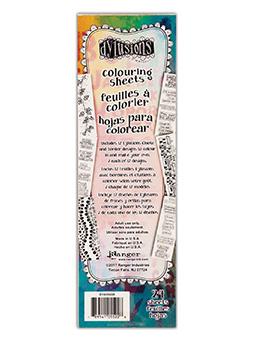 Dylusions Colouring Sheets Borders & Quotes Ephemera & Image Assortments Dylusions 