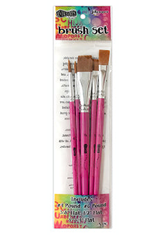 Dylusions Brush Set - 5pc Tools & Accessories Dylusions 
