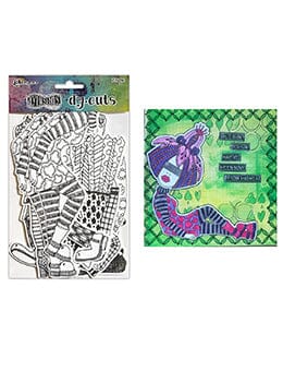 Dylusions Dycuts - Me Bodies Creative Dyary Dylusions 
