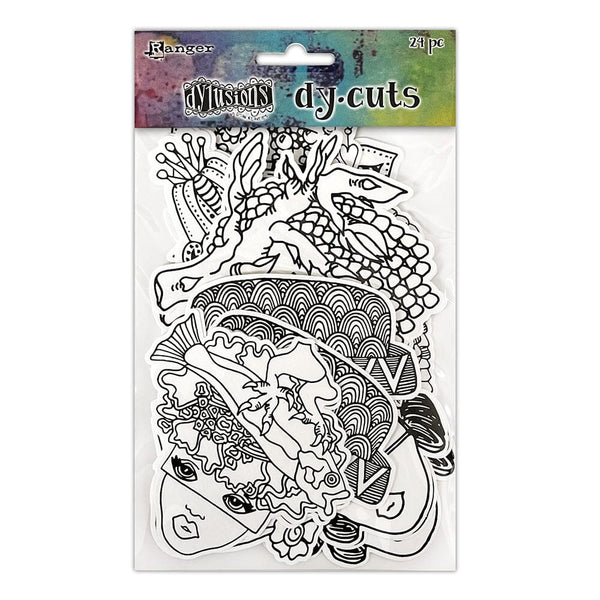 Dylusions Dycuts - Me Heads Creative Dyary Dylusions 