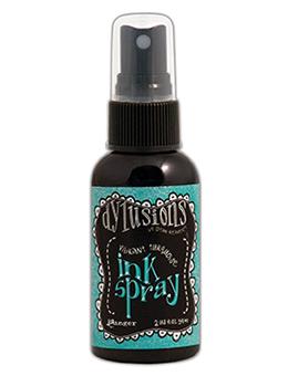 Dylusions Ink Sprays Vibrant Turquoise, 2oz Ink Spray Dylusions 