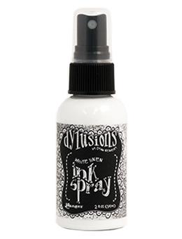 Dylusions Ink Spray White Linen, 2oz Ink Spray Dylusions 