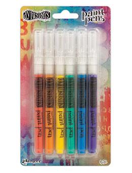 Dylusions Paint Pens-Basics, 6pc Paint Pens Dylusions 
