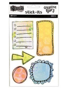 Dylusions Creative Dyary Stick-Its Creative Dyary Dylusions 