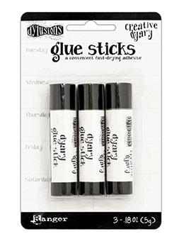 Dylusions Creative Dyary Mini Glue Stick 3 Pack