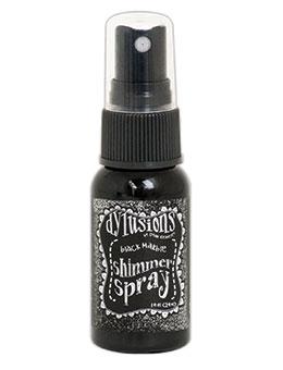 Dylusions Shimmer Spray Black Marble, 1oz Shimmer Spray Dylusions 