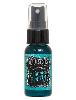 Dylusions Shimmer Spray Vibrant Turquoise Shimmer Spray Dylusions 