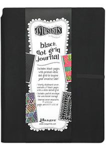Dylusions Black Dot Grid Journal Large Journal Dylusions 