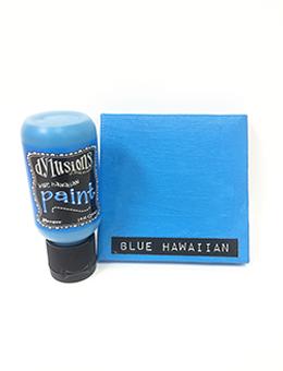Dylusions Flip Cap Paint Blue Hawaiian, 1oz Paint Dylusions 