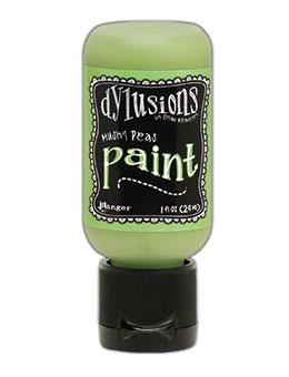 Dylusions Flip Cap Paint Mushy Peas, 1oz Paint Dylusions 