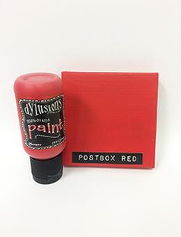Dylusions Flip Cap Paint Postbox Red, 1oz Paint Dylusions 