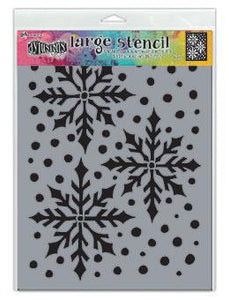 Dylusions Stencils Large Ice Queen Stencil Dylusions 