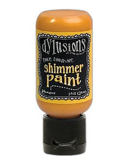 Dylusions Shimmer Paint Pure Sunshine, 1oz Paint Dylusions 