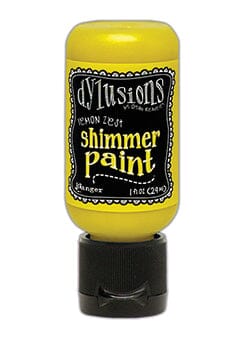 Dylusions Shimmer Paint Lemon Zest, 1oz Paint Dylusions 