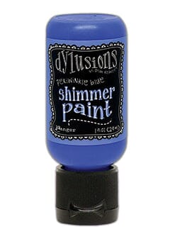 Dylusions Shimmer Paint Periwinkle Blue, 1oz Paint Dylusions 
