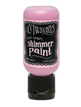 Dylusions Shimmer Paint Rose Quartz, 1oz Paint Dylusions 