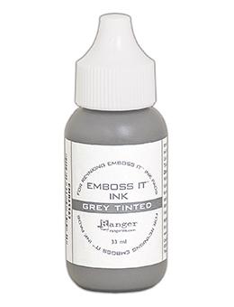 Emboss It™ Ink Pad Re-Inker Grey, 1oz Re-Inker Ranger Brand 