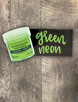 Neon Green Mica, Neon Mica, Fluroscent Mica Powder, Craft Supplies -   Norway