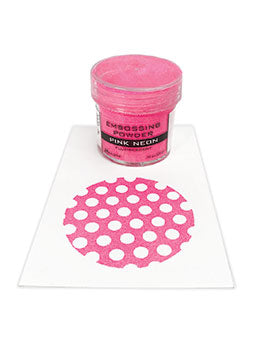 Cosmic Shimmer Blaze Embossing Powder - Raspberry Pink