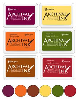 Archival Ink Pad Fall Bundle! BUNDLE Archival Ink 