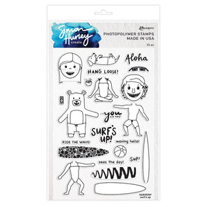 Simon Hurley create. Photopolymer Stamp Surf's Up Stamps Simon Hurley Stamp 
