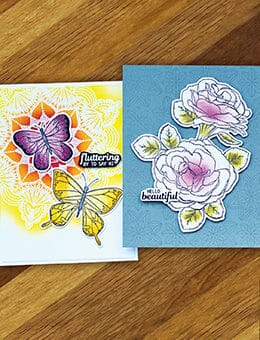 Simon Hurley create. Butterfly Kisses Stamp & Die Set Stamps Simon Hurley 