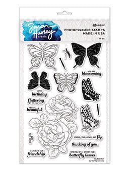 Simon Hurley create. Butterfly Kisses Stamp & Die Set Stamps Simon Hurley 