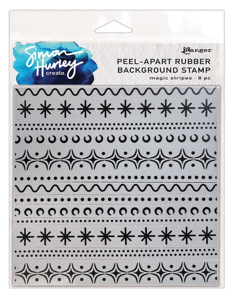 Simon Hurley create. Background Stamp Magic Stripes Stamps Simon Hurley 