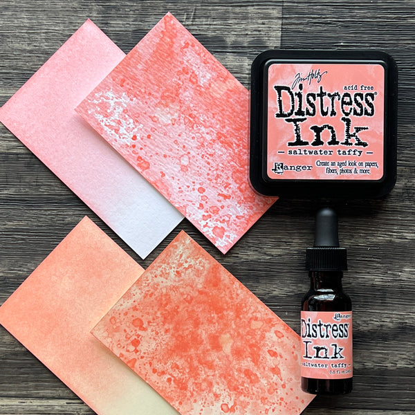 Tim Holtz Distress® Ink Pad Re-Inker Saltwater Taffy 0.5oz Ink Distress 
