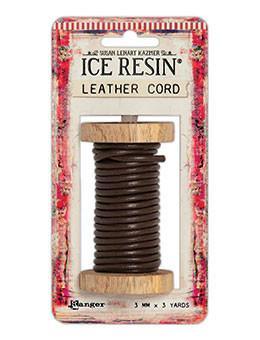 ICE Resin® Leather Cord 3.0mm Brown Leather Cord ICE Resin® 