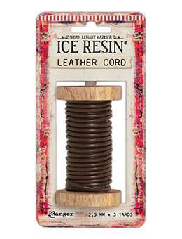 ICE Resin® Leather Cord 2.5mm Brown Leather Cord ICE Resin® 