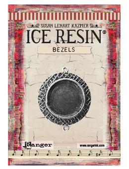ICE Resin® Milan Bezels: Antique Silver Medium Circle, 1pc. Bezels & Charms ICE Resin® 