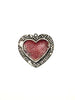 ICE Resin® Milan Bezels: Antique Silver Medium Heart, 1pc. Bezels & Charms ICE Resin® 