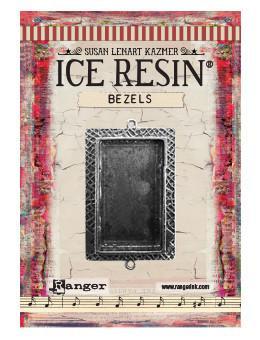 ICE Resin® Milan Bezels: Antique Silver Medium Rectangle, 1pc. Bezels & Charms ICE Resin® 