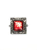 ICE Resin® Milan Bezels: Antique Silver Medium Square, 1pc. Bezels & Charms ICE Resin® 