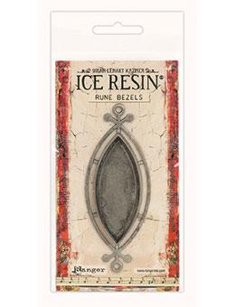 ICE Resin® Rune Bezels: Antique Silver Ellipse Bezels & Charms ICE Resin® 