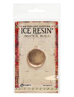 ICE Resin® Industrial Bezel Collection Rose Gold Medium Circle Bezels & Charms ICE Resin® 