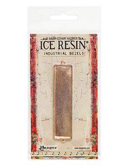 ICE ResinÂ® Industrial Bezel Collection Rose Gold Large Rectangle Bezels & Charms ICE ResinÂ® 