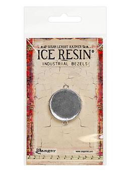ICE Resin® Industrial Bezel Collection Sterling Medium Circle Bezels & Charms ICE Resin® 