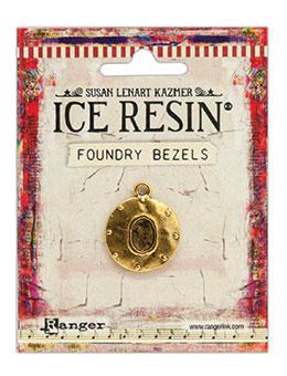ICE Resin® Foundry Bezel Cabby Round Bezels & Charms ICE Resin® Gold 