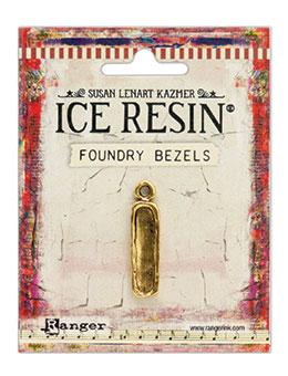 ICE Resin® Foundry Bezel Petite Pillar Bezels & Charms ICE Resin® Gold 